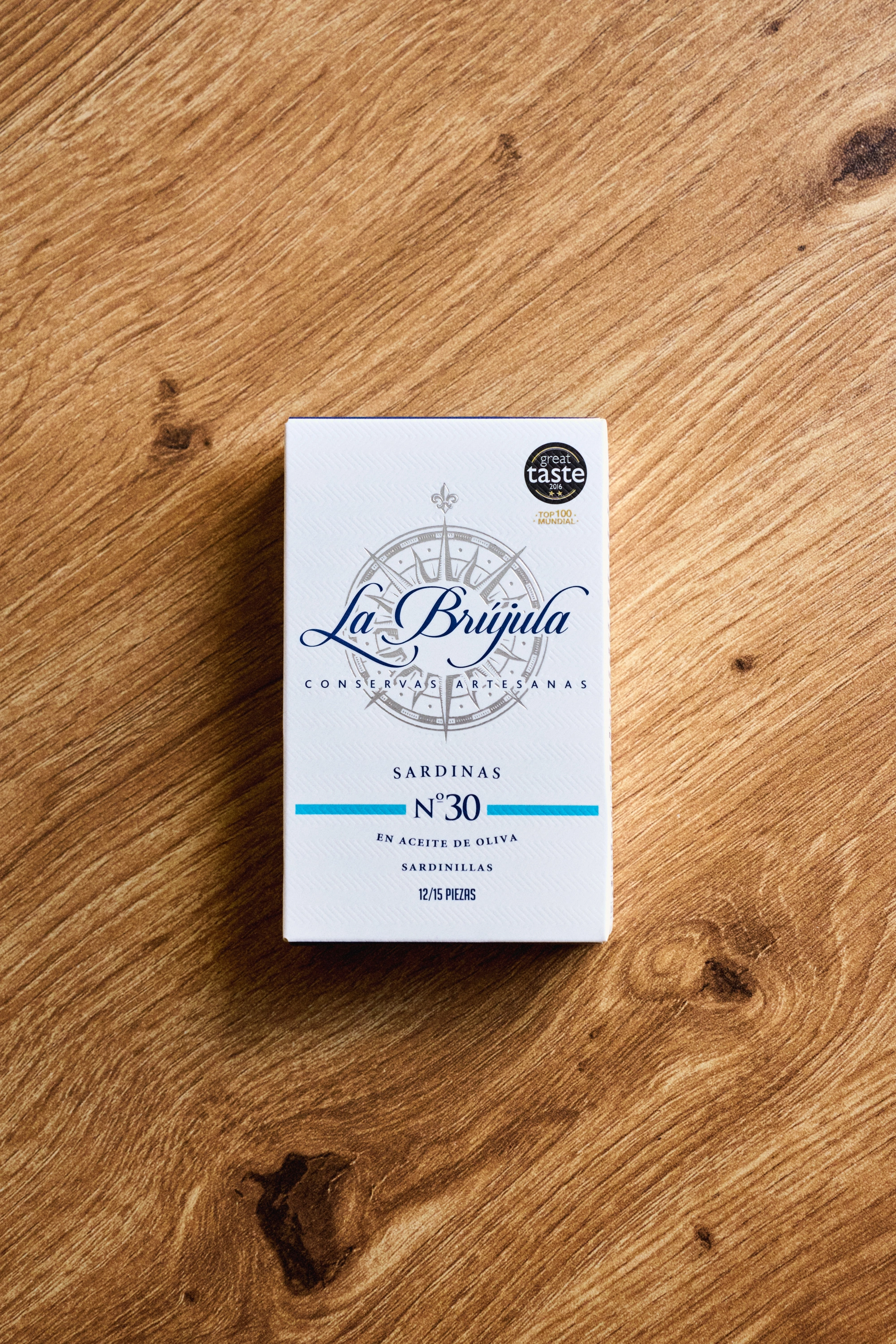 La Brújula Small Sardines in olive oil - Image 1